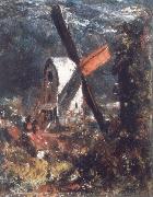 John Constable A windmill near Brighton oil painting artist